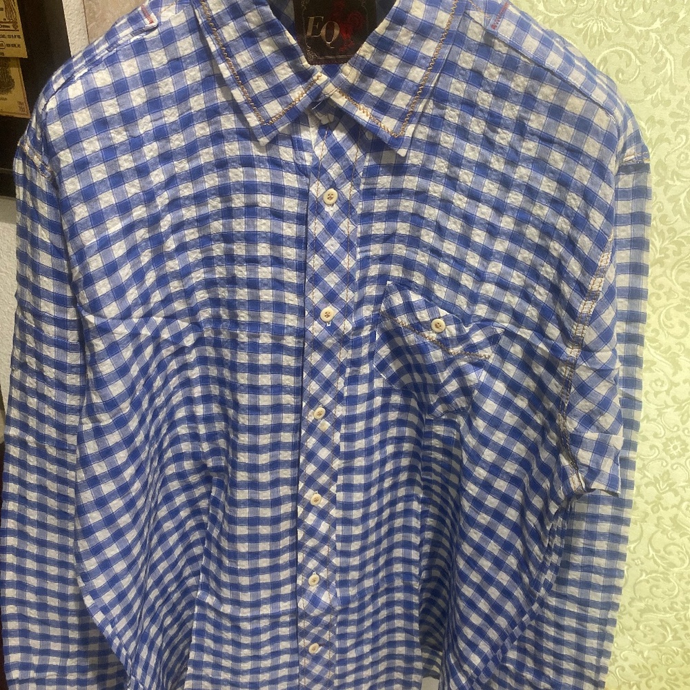EQ Vintage woven Shirt Sz L